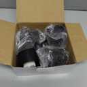 Matte Black Shower Trim Kit, 3 Piece Shower Knob and Tub Spout for Price/Pfister Verve Tub Faucet Handle, Include Four in One Adapter, for 1/2" Copper Pipe, 1/2" IPS and 3/4" IPS Threaded Connections