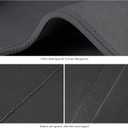 BASSDASH Mens Neoprene Waders Black Reeds Camo for Fishing Hunting with Rubber Boots Foot Waterproof Chest Waders