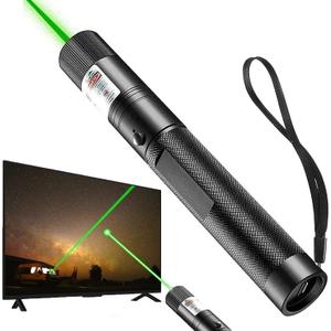 Long Range Green Laser Pointer,USB Charging, Presentation, Interactive,Pet Toy Pointer