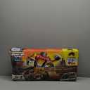 Monster Jam Smash & Bash SmashBot Playset with Launcher, Exclusive 1:64 Scale Monster Truck, 15-Inch Repairable Robot, Kids Toys for Boy and Girls Ages 3 and up