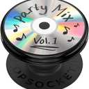 PopSockets Phone Grip with Expanding Kickstand, Adhesive Grip - Backspin Party Mix CD