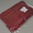 HRX Package 100pcs Organza Bags Burgundy Red, 5x7 inch Mesh Drawstring Gift Bags Jewelry Pouches for Christmas Candy Party Favor