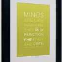 Trademark Fine Art An Open Mind by Megan Romo Canvas Wall Artwork, Black Frame, 11 by 14-Inch