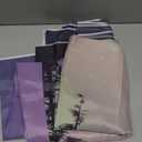 10X7FT Fabric Northern Lights Backdrop Forest Aurora Borealis Night Sky Portrait Background Birthday Party Decoration Banner Winter Landscape Polar Lights Wallpaper Photo Booth Studio Props