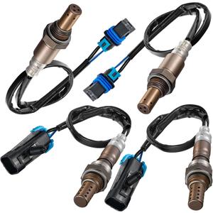 BDFHYK O2 Oxygen Sensor Upstream Downstream 234-4337 234-4018, Compatible with Chevy Silverado 1500 Compatible with GMC Yukon Yukon XL 1500 2007, 19178116, 19178935 12589321,12597989Replacement (4Pcs) BDFHYK O2 Oxygen Sensor Upstream Downstream 234-4337 234-4018, Compatible with Chevy Silverado 1500 Compatible with GMC Yukon Yukon XL 1500 2007, 19178116, 19178935 12589321,12597989Replacement (4Pcs)