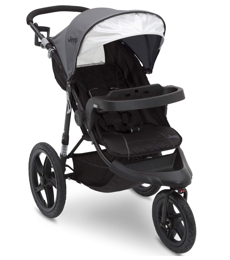 Jeep Classic Jogging Stroller by Delta Children, Grey