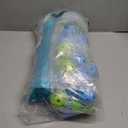 Kids Fort Building Kit 120 Pieces Construction STEM Toys for 3 4 5 6 7 8 9 10 11 12 Years Old Boys and Girls Ultimate Forts Builder Gift Build DIY Educational Learning Toy for Indoor & Outdoor (Blue+green)