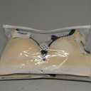 Eleplus 3 Pieces Lightly Lined Wireless Bras for Women Comfy Plunge T Shirt Bra Pack 34A