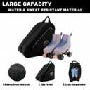 HEXIFUL Skate Bag for Ice, Inline, Roller & Quad Skates - Kids & Adults