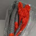 KING DARE Runner Rugs for Bedroom, 2x6 Red Rug for Dorm Girls Room, Fluffy Shaggy Fuzzy Shag Plush Non-Slip Washable Soft Carpet for Bedside Kids Room Indoor Decor