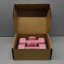 Zempox Adjustable Dumbbell Set of 2, 4 in 1 Free Weights Dumbbells Set for Women, Hand Weights for Women at Home, Each 2lb 3lb 4lb 5lb with TPU Soft Rubber Handle for Home Gym Exercise Training (Pink)