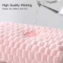 REDKISS 4 Pack Microfiber Bath Towels - Extra Large, Super Absorbent, Quick Dry Waffle Towels Set for Bathroom, Spa, Gym, and Travel - Luxury, Plush, 4 Multicolor