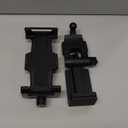 KDD Airplane Tablet Holder Mount, Adjustable Travel Essentials iPad Phone Stand with 360 Degree Rotation, Portable Tesla Model 3/Y Car Headrest Mount Compatible with iPad, Phone, Switch (4.7"-12.9")