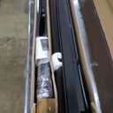 Mamoru Soft Roll Up 4'8" Truck Bed Cover Compatible for 2000-2004 Nissan Frontier Vinyl Tonneau Cover with Or Without Factory Utility Track