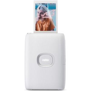 FUJIFILM Instax Mini Link 2 Smartphone Printer Bundle 2025  Clay White