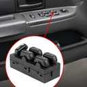 Power Window Control Switch Master Door Button Compatible with 2003-2008 Ford Crown Victoria/F150/Expedition, 06-08 Lincoln Mark LT, 03-08 Mercury Grand Marquis/Marauder Replace OEM 5L1Z14529AA