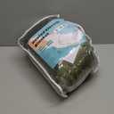 Bedsure Heated Blanket Throw Blanket - Fast Heating Electric Blanket, Soft Flannel Heated Throw with 4 Time Settings, 6 Heating Settings, Warm Gifts for Grandma (50x60 inches, Olive Green)