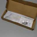 Hibbent Universal Metal Side Mount Toilet Handle Replacement Kit, Brass Toilet Flush Tank Lever with Stainless Steel Flapper Chains for Most Toilets, Chrome Finish