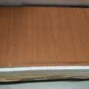 Hodedah Import 3 Shelf Bookcase, Cherry 11.77"D x 15.91"W x 35.67"H