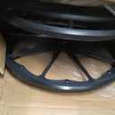 Medline Lightweight Wheelchair for Adults With Swing-Back, Desk-Length Arms, Elevating Leg Rests; 18W" x 16"D Seat
