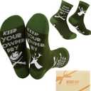 3 x Stocking Stuffers for Men Teen Boys Adults Funny Socks Christmas Birthday Gaming Gifts for Men Dad Boyfriend Son Him (Green)