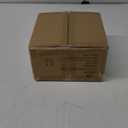 famiware Coffee Mugs Set of 4, Ocean Square 13oz Coffee Cup Set with Handle for Cocoa, Milk, Hot Chocolate, Tea, Water, Stoneware Cups for Kitchen, Microwave and Dishwasher Safe, Matte Black