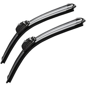 MOTIUM OEM QUALITY Premium All-Season Windshield Wiper Blades (22"+21" pair for front windshield)