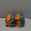 WISYOK 1000 Pcs Colored Popsicle Sticks for Crafts, 4.5 Inch Colored Wooden Craft Sticks, Ice Cream Sticks, Rainbow Popsicle Sticks, Great for DIY Craft Creative Designs and Children Education