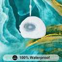 Smiry Rectangle Table Cloth, Waterproof Plastic Table Cover for 8FT Tables, 96" x 30"