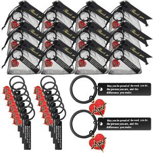 Sureio 36 Pcs Nurse Week Gift Bulk 2026 Nurse Keychain Gift for Women Graduation Present Medical Assistant Appreciation