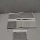 Refrigerator Door Handle Covers, Set of 6, Keep Your Kitchen Appliance Clean from Food Stains, Smudges, Drips, Oil, Washable and Form-Fitting, Protector for Fridge, Ovens, Dishwashers(Grey)