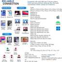 LUDOS Ultra USB C Headphones for iPhone 17 16 15 Pro Max Plus Air iPad Pro, 5 Years Warranty, Magnetic USB-C Earbuds for Samsung Galaxy S24 S23 Ultra S22 S21 FE S20 A55 A54 A53, USB Type C Earphones (Brown)