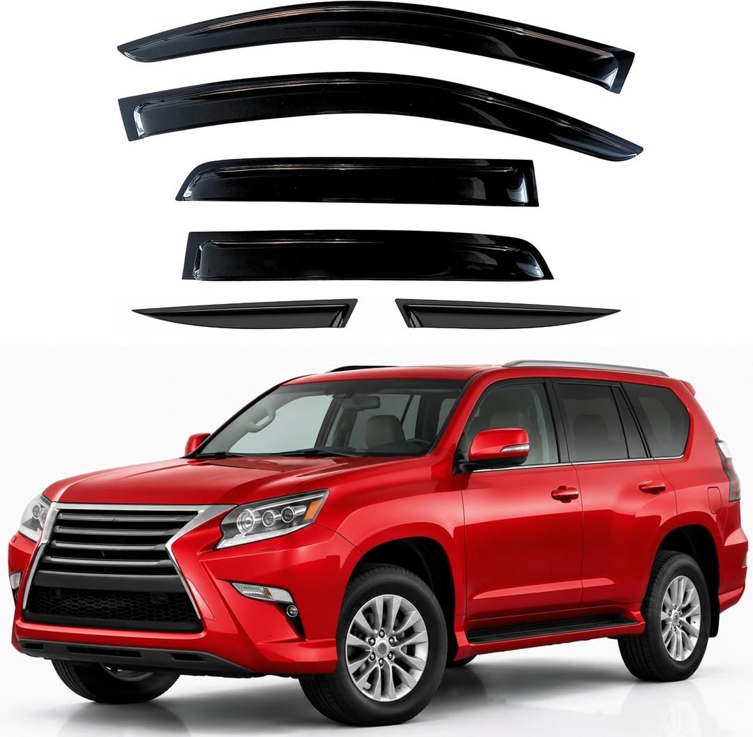 Rain Guards Window Visors for 2010-2023 Lexus GX460