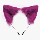 Handmade Fox Wolf Cat Ears Headwear Costume Accessories for Halloween Christmas Party