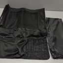 Kids Tray Table Cover, Airplane Tray Cover with Pockets, Airplane Travel Essentials for Kids, Portable Airplane Must Haves for Toddler on Plane or Train and Flying Supplies (Pink)