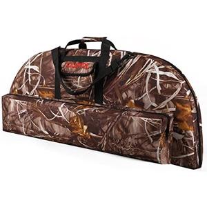 LWANO Compound Bow Case Soft Light-Weight Bow Bag with Arrow Pocket and Backpack Straps 40 in Inside Length