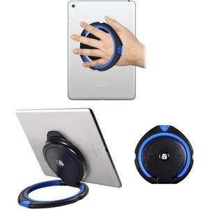 Tablet Stand Adjustable Universal Tablet Hand Strap Holder, 360 Degrees Handle Grip Compatible with iPad Pro 9.7/10.5, Air Mini Surface Pro, Samsung Huawei Tablet (Bule) (BLUE)