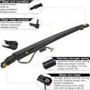 Rear Window Wiper Arm Blade Set Replacement For Cadillac Escalade,GMC Yukon,Chevy Tahoe Suburban,2007-2013 - Back Windshield Wiper Accessories OEM 15277756 Blade:12"