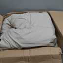 CozyLux King Size Comforter Set Oatmeal - 7 Pieces Bed in a Bag King, Luxury Soft Bed Set for All Seasons, Bedding Set with Down Alternative Comforter, Sheets, Pillowcases & Shams