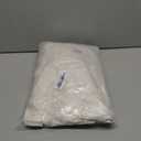 Extra Long Boho Farmhouse Cream Shower Curtain Woven Fabric 84 Inch Ivory Shower Curtain, 72 x 84 Tufted Pleat Floral Puffs Textured Modern Minimalist Ivory Shower Curtain Set with Hooks for Bathroom