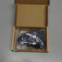 commountain CLS1410 CLS1110 Earpiece with PTT/Mic for Motorola Walkie Talkies Radios DTR550 DTR700 RDU4100 RDU4160D RMU2040 RMU2080D RMU2080 DLR1020, CLS 1410 CLS 1110, G Shape Headset, 2 Pin