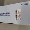 Herding Ball for Dogs and Horses, 18" Jolly Ball for Dogs, Dog Herding Balls for Australian Shepherd Collie,Herding Ball Durable Bite-Resistant with Reinforced Stitching, Dog Toys Gifts - Blue&Yellow