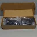 10PCS Door Hinge Cover & Hood Hinge Cover Trim Exterior Accessories for 2018-2024 Jeep Wrangler JLU Gladiator JT 4-Door (Black)