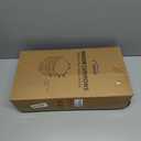 Chair Cushions for Dining Chairs, D-Shaped Seat Cushions with Removable Washable Cover and Ties, Chair Pads for Kitchen, Indoor Dining Room, Patio Chairs, 17'' x 16'', Set of 4, Dark Grey