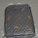 Sunheir Washable Pee Pads for Dogs , Thick Heavy Absorbency Reusable, Prevent Leakage, Waterproof , Non-Slip Pee Pads for Puppy Playpen, Crate, Whelping Box, Potty Training, Grey, 2 packs (Leaves - Deep Grey)