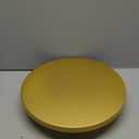 Wenqik 14 Inch Metal Gold Cake Stand with Cake Knife and Spatula, Round Dessert Table Display Stand Metal Dessert Tray Serving Platter for Party, Wedding, Birthday, Baby Shower, Anniversary