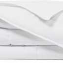 Cosy House Collection Luxury Down Alternative Comforter - Rayon Derived from Bamboo - Bedroom Essentials - All Season Use - Box Stitch Construction & Duvet Loops (King/Cal King White)