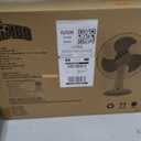 USA 250th Anniversary Celebration Fan, Hot Rod Design, 12 Oscillating Table Fan, 3 Speeds, 80 Wide Angle Oscillation, 35 Tilt Angle, Quiet Operation, ETL, Small