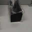 1Pack Paper Towel Holder Countertop, Acrylic Bathroom Paper Towel Holder, Black Napkin Holder for Kitchen, Countertop Multifold Z-fold C-fold,Trifold Paper Hand Towel Dispenser for Bathroom Toilet (1)