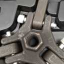 Harmonic Balancer Damper Pulley Remove Extractor Kit Compatible with Ford, GM, Chrysler, Cadillac, Chevy Trucks, Mitsubishi, Upgraded Version 3 Jaw Puller